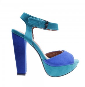Sandale de dama blue/green Suzan