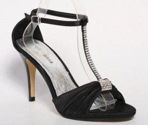 Sandale negre Luxury